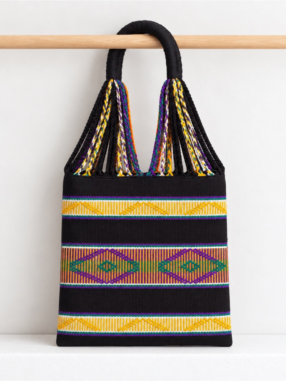 NEW PAJARA PINTA Could You Be Loved Woven Hammock Tote Bag